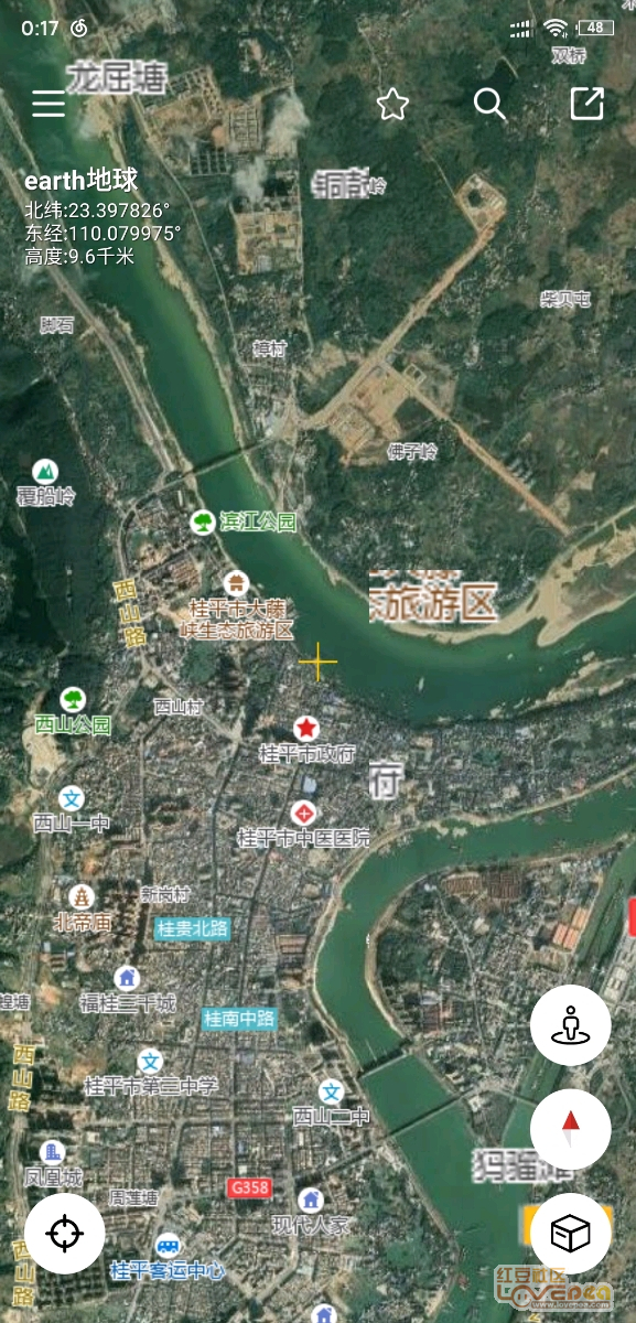 最新桂平衛星地圖，開(kāi)啟一段溫馨有趣的探索之旅