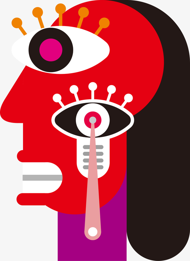 抽象動(dòng)漫人物的高科技產(chǎn)品介紹，未來(lái)已至，躍然新生的動(dòng)漫人物風(fēng)采