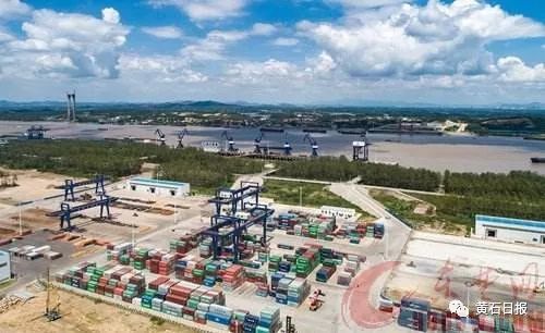 寶鋼黃石新港最新動(dòng)態(tài)揭秘，港口邊的快樂(lè )時(shí)光