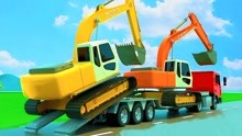 挖掘機動(dòng)漫，工程機械與動(dòng)漫的完美結合魅力展示