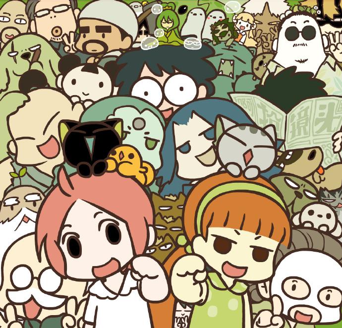 貓妖動(dòng)漫，自然美景探險之旅的奇幻之旅