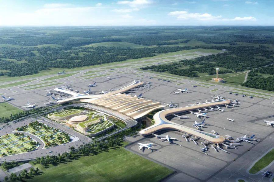 高明機場(chǎng)最新進(jìn)展，自然美景之旅的新起點(diǎn)