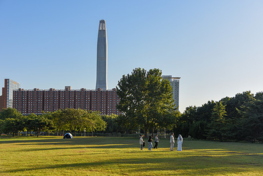 天津新公園亮相，城市綠肺開(kāi)啟新篇章