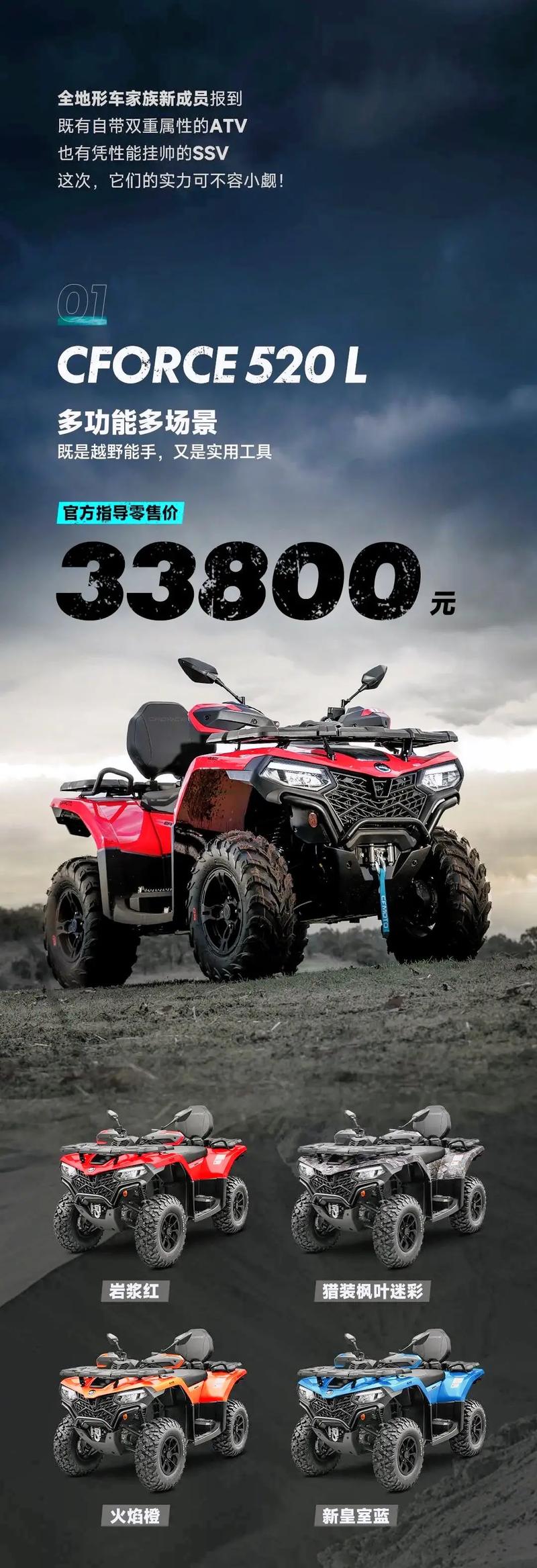 最新全地形車(chē)，越野的極致體驗